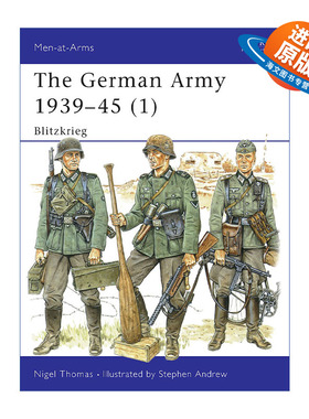 英文原版 The German Army 1939–45 1 二战德国陆军1  闪电战 历史上的军队系列 英文版 进口英语原版书籍