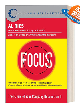 英文原版 Focus 聚焦 决定你企业的未来 定位之父Al Ries艾里斯 英文版 进口英语原版书籍