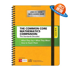 英文原版 The Common Core Mathematics Companion  Grades 3-5 共同核心标准 数学课程标准解读 3-5年级阶段 英文版 进口英语原版