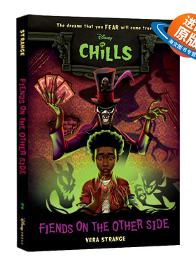 英文原版 Disney Chills 02 Fiends on the Other Side 迪士尼心惊故事系列2 另一边的恶魔 儿童冒险小说 英文版 进口书儿童外文书