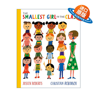 英文原版 The Smallest Girl in the Class 班里的小小孩 关于勇敢与个人力量的动人故事 儿童品格塑造绘本 进口英语原版书籍