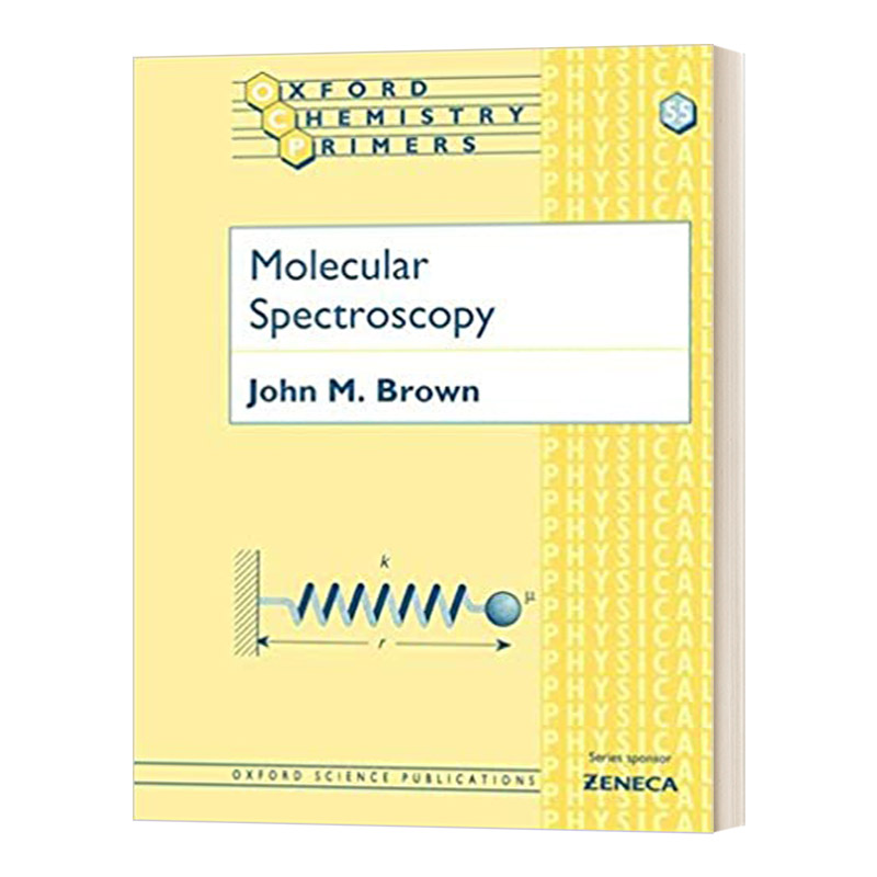 英文原版 Molecular Spectroscopy分子光谱牛津化学初级读本系列 John M. Brown英文版进口英语原版书籍