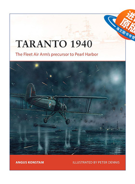 英文原版 Taranto 1940 二战英军1940塔兰托袭击战 战争历史系列 英文版 进口英语原版书籍