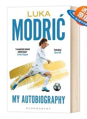 莫德里奇自传 西甲皇马 魔笛 金球奖得主 卢卡·莫德里奇 英文原版 Luka Modric: Official Autobiography