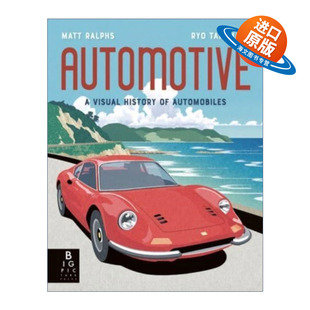 英文原版 Automotive A Visual History of Automobiles 汽车 视觉历史 精装 英文版 进口英语原版书籍