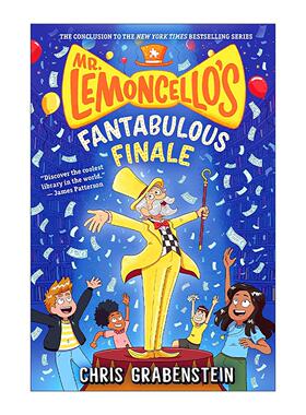 英文原版 Mr.Lemoncello's Fantabulous Finale 神奇图书馆系列6 美妙的终曲 英文版 进口英语原版书籍