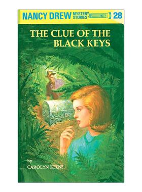 英文原版 Nancy Drew 28 the Clue of the Black Keys 南希德鲁系列28 黑键之谜 儿童悬疑推理小说 Carolyn Keene 精装 英文版