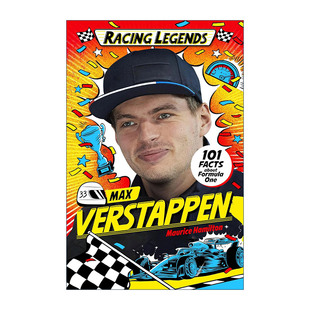 Max Verstappen 进口英语原版 Racing 书籍 英文版 Legends 马克斯·维斯塔潘 英文原版 F1赛车手传奇