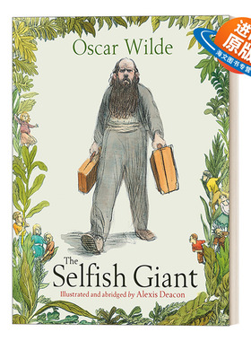 英文原版 The Selfish Giant 自私的巨人 王尔德童话 儿童插画版 英文版 进口英语原版书籍