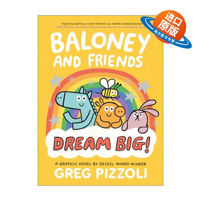 英文原版 Baloney and Friends Dream Big! 巴洛尼和朋友们3 远大的梦想 英文版 进口英语原版书籍