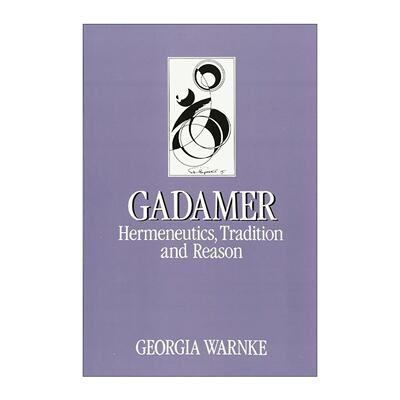 英文原版 Gadamer 伽达默尔 诠释学 传统与理 当代重要思想家系列 英文版 进口英语原版书籍