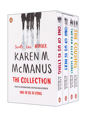 英文原版 Karen M. McManus Boxset 卡伦·M.麦克马纳斯 畅销小说谁在说谎系列 四册盒装 英文版 进口英语原版书籍
