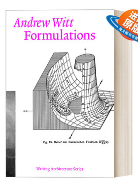 英文原版 Formulations Writing Architecture 公式 建筑，数学，文化 建筑历史 哲学 Andrew Witt 英文版 进口英语原版书籍