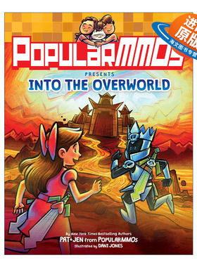 英文原版 PopularMMOs Presents Into the Overworld 全彩奇幻冒险游戏漫画 英文版 进口英语原版书籍