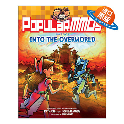 英文原版 PopularMMOs Presents Into the Overworld 全彩奇幻冒险游戏漫画 英文版 进口英语原版书籍