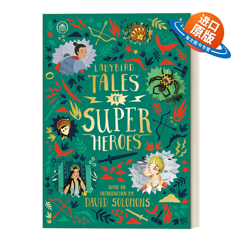 英文原版 Ladybird Tales of Super Heroes 小瓢虫超级英雄故事集 精装插画故事书 精装 英文版 进口英语原版书籍图片