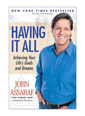英文原版 Having It All 全面富足 实现人生目标与梦想的行动方案 英文版 进口英语原版书籍