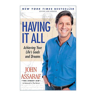 英文原版 Having It All 全面富足 实现人生目标与梦想的行动方案 英文版 进口英语原版书籍