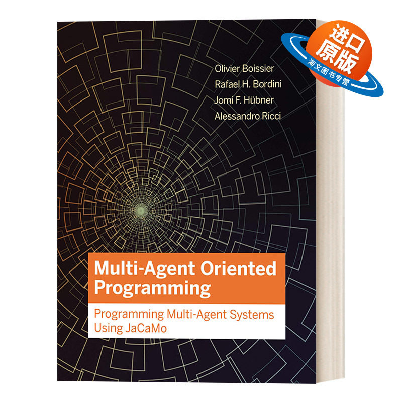 英文原版 Multi-Agent Oriented Programming 面向多代理系统的程序设计 使用JaCaMo编程多代理系统 英文版 进口英语原版书籍