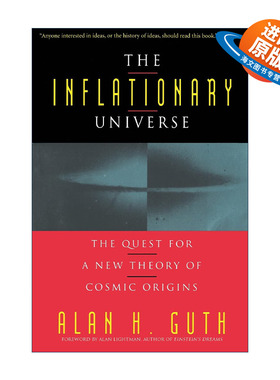 英文原版 The Inflationary Universe 暴胀宇宙 麻省理工教授Alan Guth 英文版 进口英语原版书籍