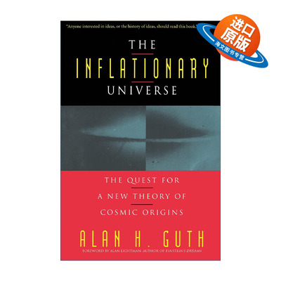 英文原版 The Inflationary Universe 暴胀宇宙 麻省理工教授Alan Guth 英文版 进口英语原版书籍