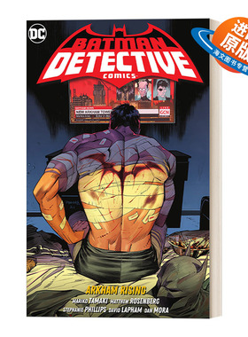 英文原版 Batman Detective Comics Vol. 3 Arkham Rising 2022蝙蝠侠侦探漫画3阿卡姆崛起 DC漫画 精装 英文版 进口英语原版书籍