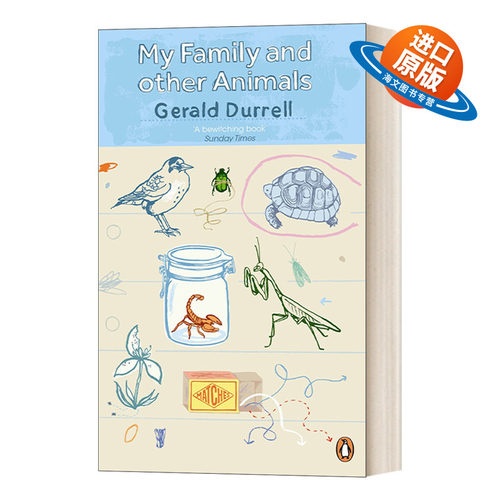 英文原版 My Family and Other Animals 追逐阳光之岛 杰拉尔德?达雷尔 Penguin Essentials系列 英文版 进口英语原版书籍