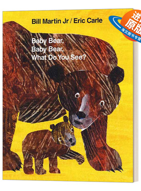 英文原版 Baby Bear  Baby Bear  What Do You See? INTL ED 熊宝宝，你看到了什么？ 英文版 进口英语原版书籍