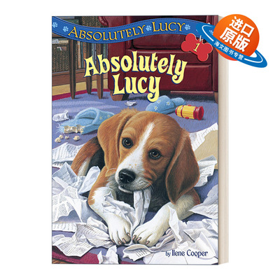 英文原版 Absolutely Lucy 01 Absolutely Lucy 绝对的露西系列1 绝对的露西 儿童章节桥梁书 Amanda Harvey 英文版 进口英语原版