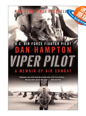 英文原版 Viper PilotF-16 蝰蛇飞行员 震撼人心的现代空战回忆录 丹汉普 英文版 进口英语原版书籍