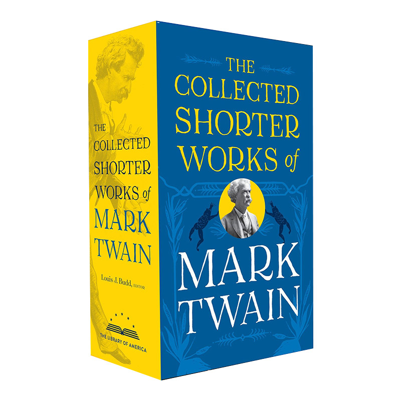 英文原版 The Collected Shorter Works of Mark Twain 马克吐温短篇小说集 美国文库套装 英文版 进口英语原版书籍 书籍/杂志/报纸 原版其它 原图主图