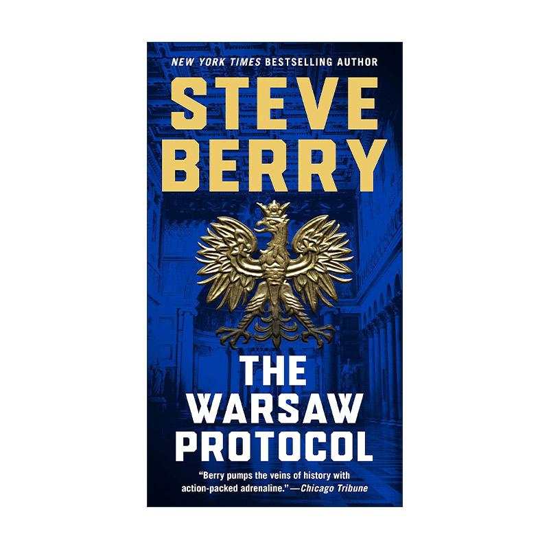 英文原版 The Warsaw Protocol 华沙议定书 特工科顿·马龙 惊悚小说 英文版 进口英语原版书籍