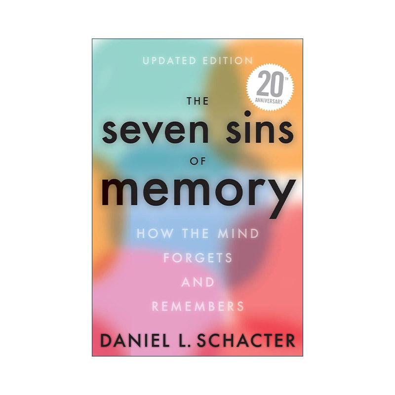 英文原版 The Seven Sins of Memory 记忆的七宗罪 英文版 进口英语原版书籍