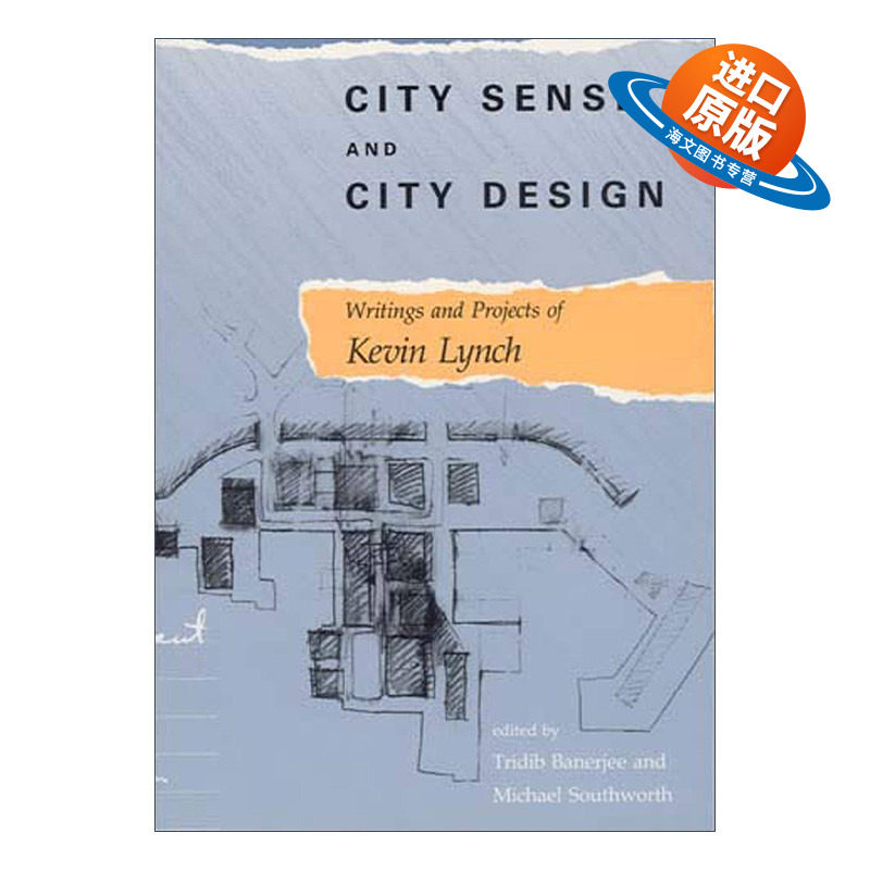 英文原版 City Sense and City Design The MIT Press城市意识和城市设计 Kevin Lynch凯文·林奇建筑作品与项目 进口英语原版书籍