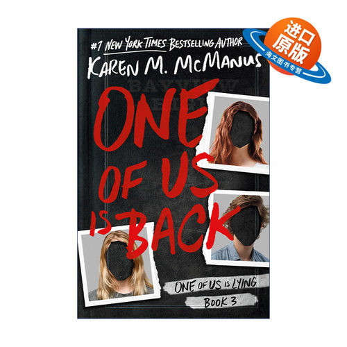英文原版 One Of Us Is Back Exp 谁在说谎3 One Of Us Is Lying作者Karen M. McManus 英文版 进口英语原版书籍