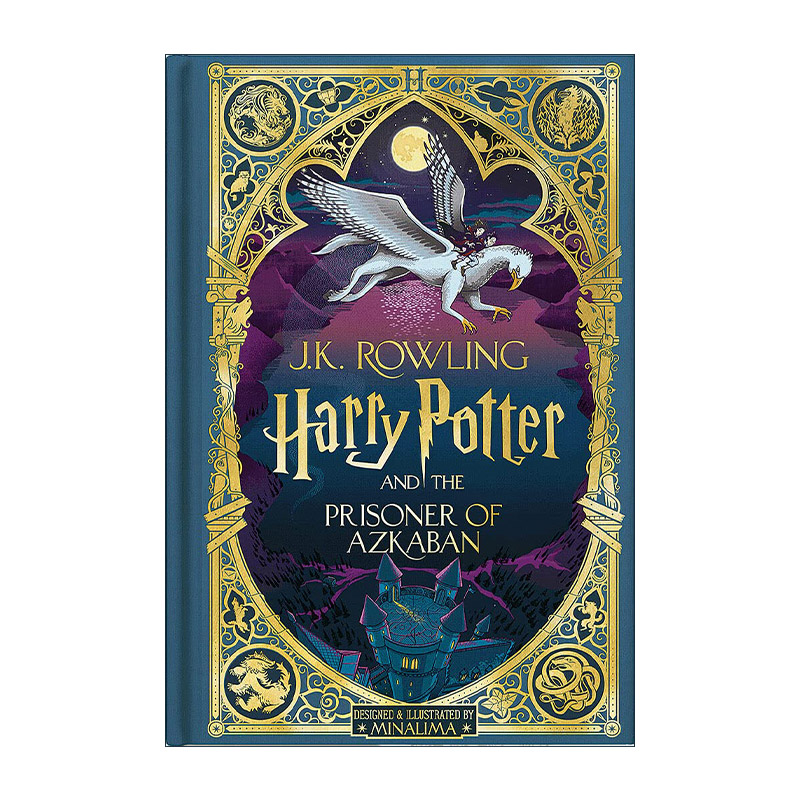 英文原版 Harry Potter and the Prisoner of Azkaban: MinaLima Edition 哈利波特与阿兹卡班的囚徒 哈3 精装立体互动书 美版