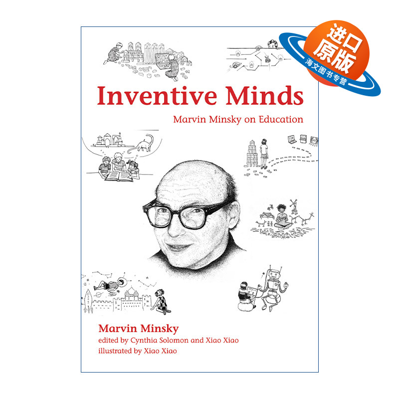 英文原版 Inventive Minds 创造性思维 人工智能之父马文·明斯基论教育 Marvin Minsky 精装 英文版 进口英语书籍