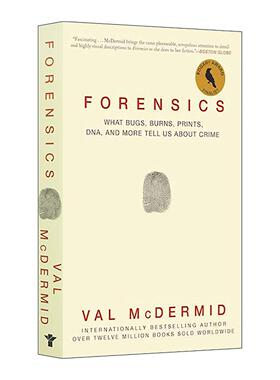 英文原版 Forensics 法医学 虫子烧伤指纹DNA 揭示犯罪真相 安东尼奖 刑场作者薇儿·麦克德米 英文版 进口英语原版书籍