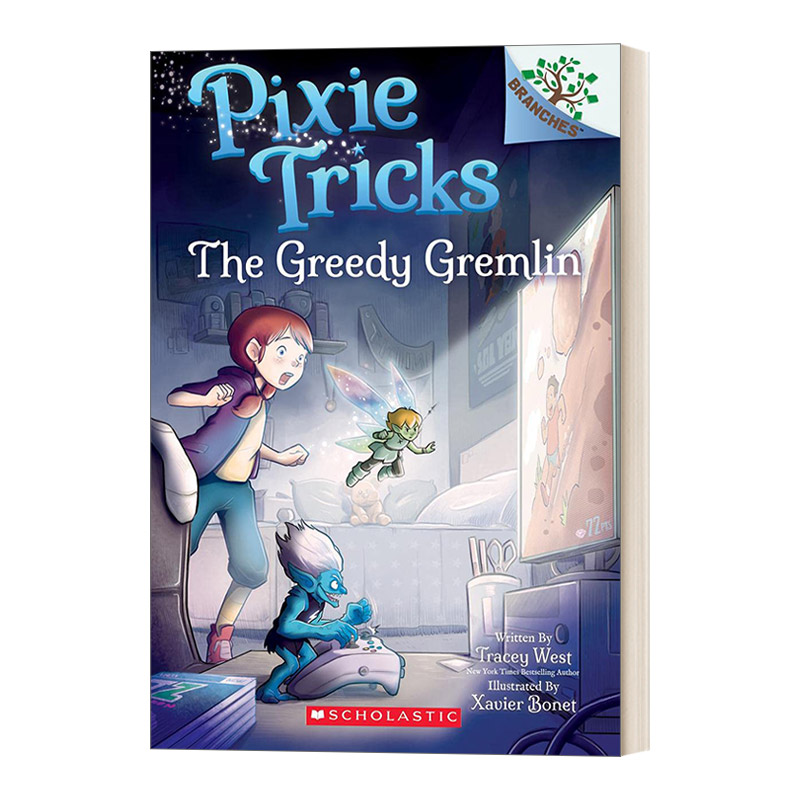 英文原版 Pixie Tricks 2 The Greedy Gremlin精灵游戏2英文版进口英语原版书籍