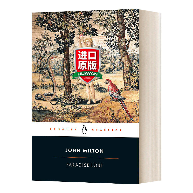 约翰·弥尔顿 penguin classics 黑封面系列 英文版 进口英语原版书籍