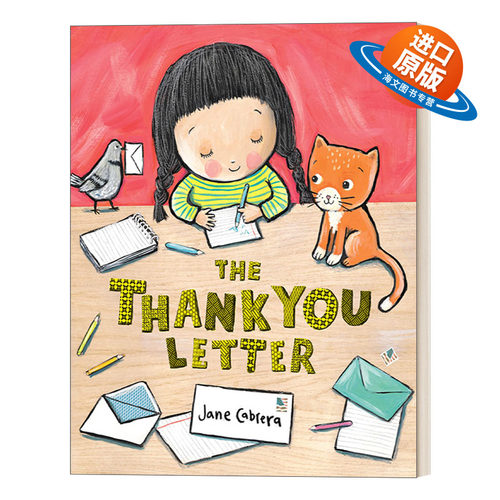 英文原版 The Thank You Letter Jane Cabrera's Story Time 感谢信 儿童睡前甜蜜故事插画绘本 Jane Cabrera 英文版 进口英语书籍