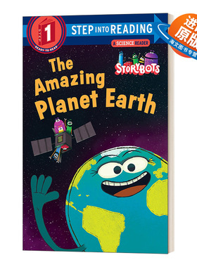 英文原版 Step into Reading 1 The Amazing Planet Earth StoryBots 奇妙的地球 儿童绘本 英文版 进口英语原版书籍