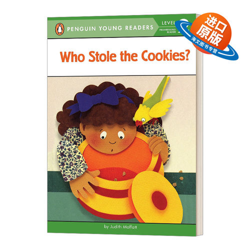 英文原版 Who Stole the Cookies  Penguin Young Readers  Level 2 谁偷了饼干 企鹅青少分级阅读2级 英文版 进口英语原版书籍