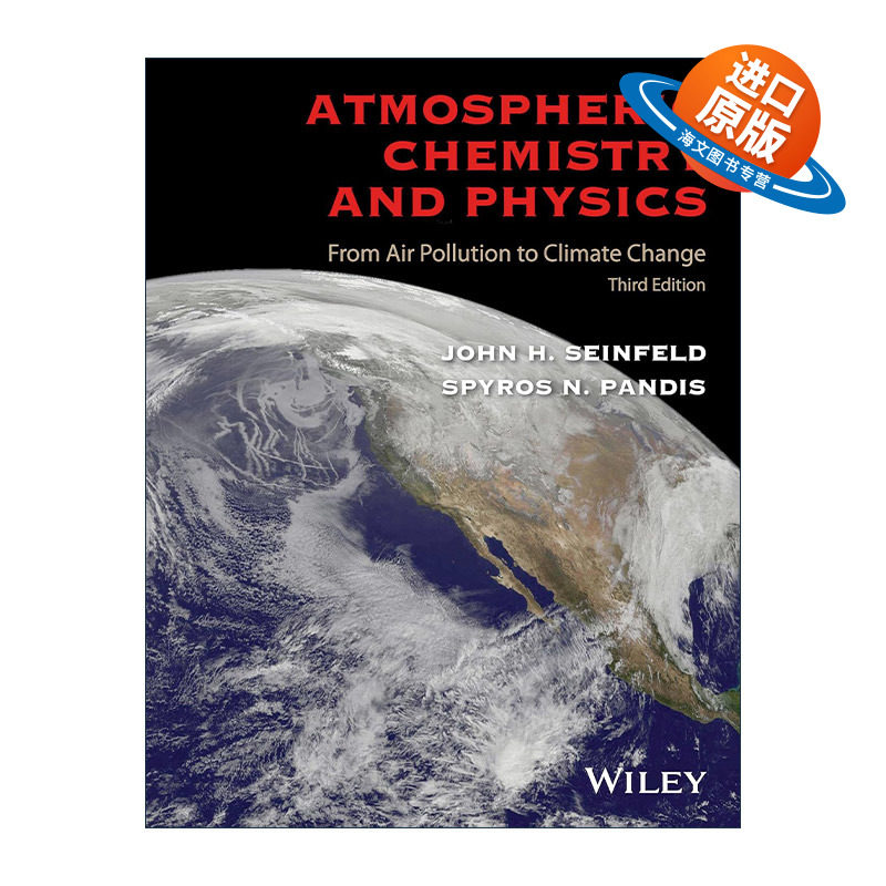 英文原版 Atmospheric Chemistry and Physics 大气化学与物理学 空气污染到气候变化 第3版 英文版 进口英语原版书籍