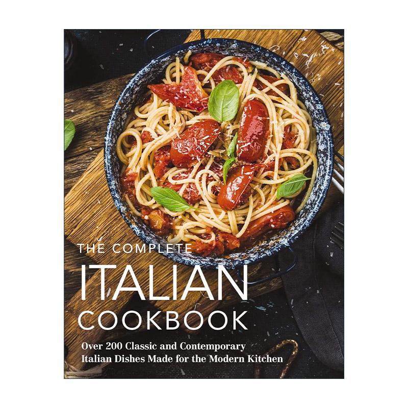 英文原版 The Complete Italian Cookbook 意大利饮食食谱全集 精装 海岸厨房餐厅 英文版 进口英语原版书籍