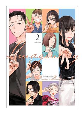 英文原版 Imaginary Vol. 2 想象小剧场 卷二 搞笑日常漫画 几花丹色 英文版 进口英语原版书籍