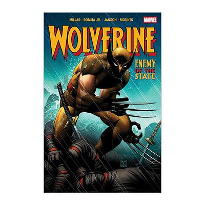 英文原版 Wolverine Enemy of the State 金刚狼 国家公敌 新印版2 漫威漫画 Mark Millar 英文版 进口英语原版书籍