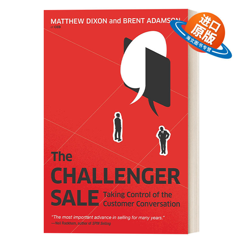 英文原版 The Challenger Sale 挑战式销售引爆第四次销售革命 商业管理 精装 Matthew Dixon 英文版 进口英语原版书籍