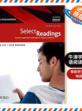 英文原版 SELECT READING 2E U-INT Student's Book 牛津学术英语阅读教材 英文版