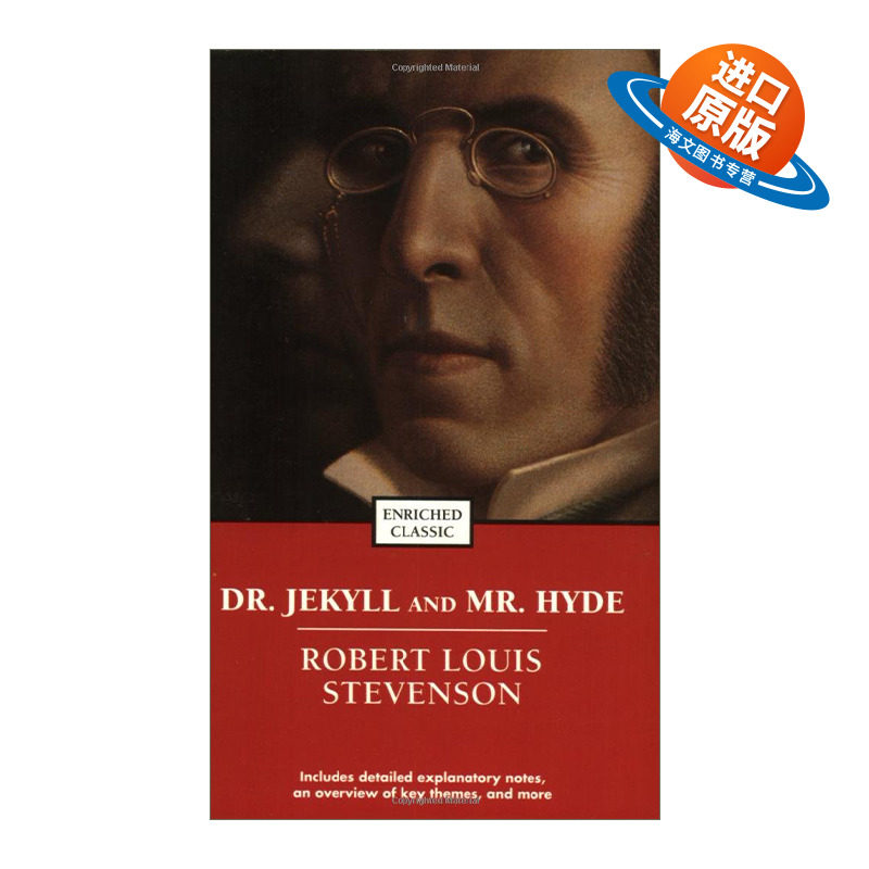 英文原版 Dr Jekyll and Mr Hyde 化身博士 史蒂文森 Enriched Classics系列 英文版 进口英语原版书籍
